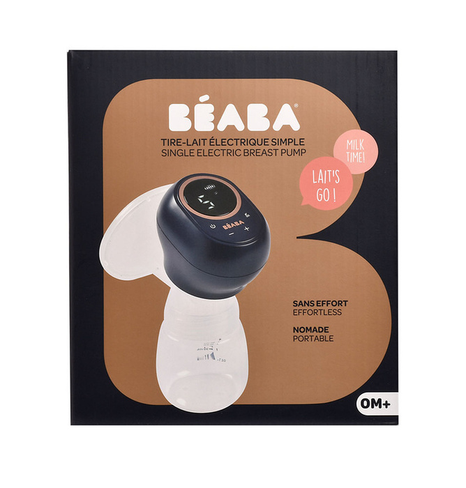 Laktator elektryczny pojedynczy 180 ml Night Blue Beaba