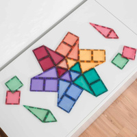 Klocki magnetyczne dla dzieci Pastel Mini Pack 32 el. Connetix