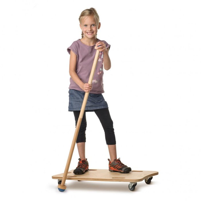 Drewniana deskorolka deska na kółkach Maxi Roller Board Erzi