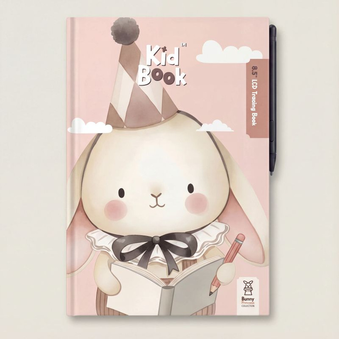 KidBook Tablet graficzny do rysowania dla dzieci Rabbit Kidinex