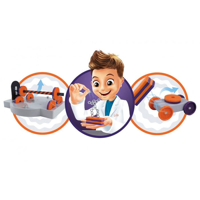 Magnesy Mini lab 10 eksperymentów Buki