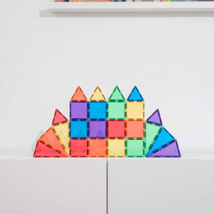 Klocki magnetyczne dla dzieci Rainbow Mini Pack 24 el Connetix