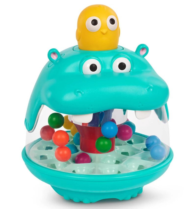 Zabawka sensoryczna z kulkami Hipopotam Party Pop Hippo Battat