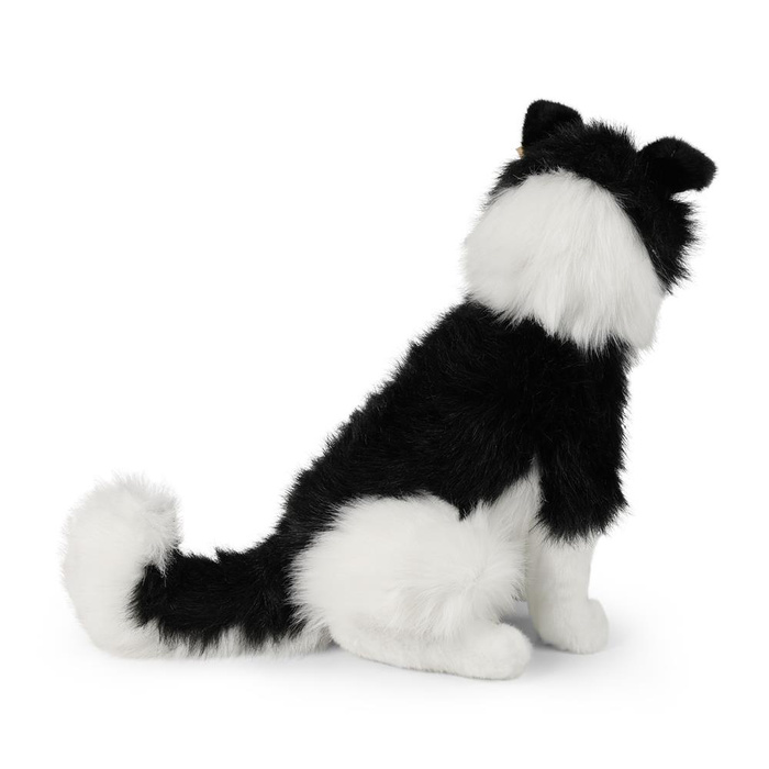 Pluszak dla dzieci piesek Border Collie siedzący 40 cm Rappa maskotki