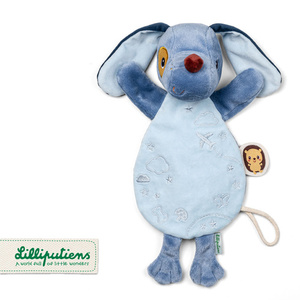 Lilliputiens Przytulanka do spania Piesek Jules Komforter i Pacynka dla niemowląt