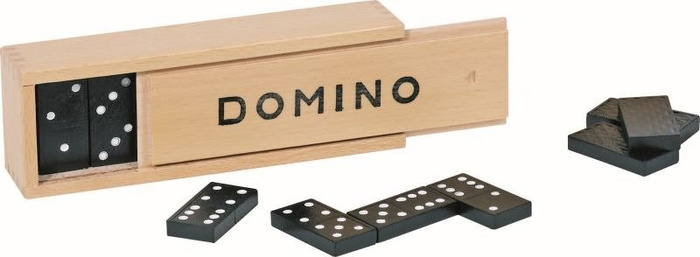 Domino w drewnianym pudełku I, 28 el.