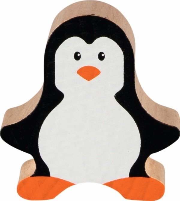 Drewniane klocki dla dzieci gra zręcznościowa Pingwiny Goki