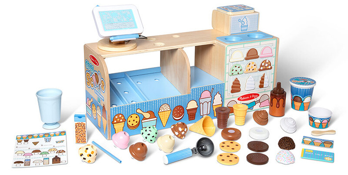 Lodziarnia do zabawy zestaw z dodatkami Melissa and Doug