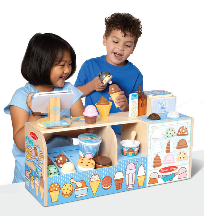 Lodziarnia do zabawy zestaw z dodatkami Melissa and Doug