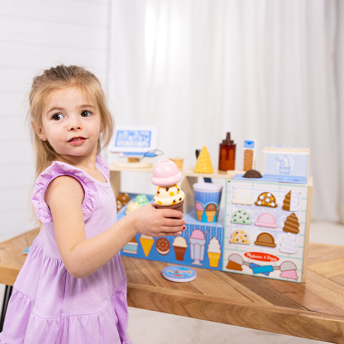 Lodziarnia do zabawy zestaw z dodatkami Melissa and Doug